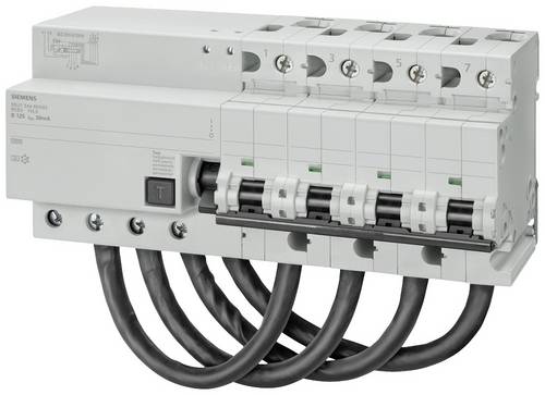 Siemens 5SU16748DK81 FI-Schutzschalter/Leitungsschutzschalter 100 A 0.3 A 400 V