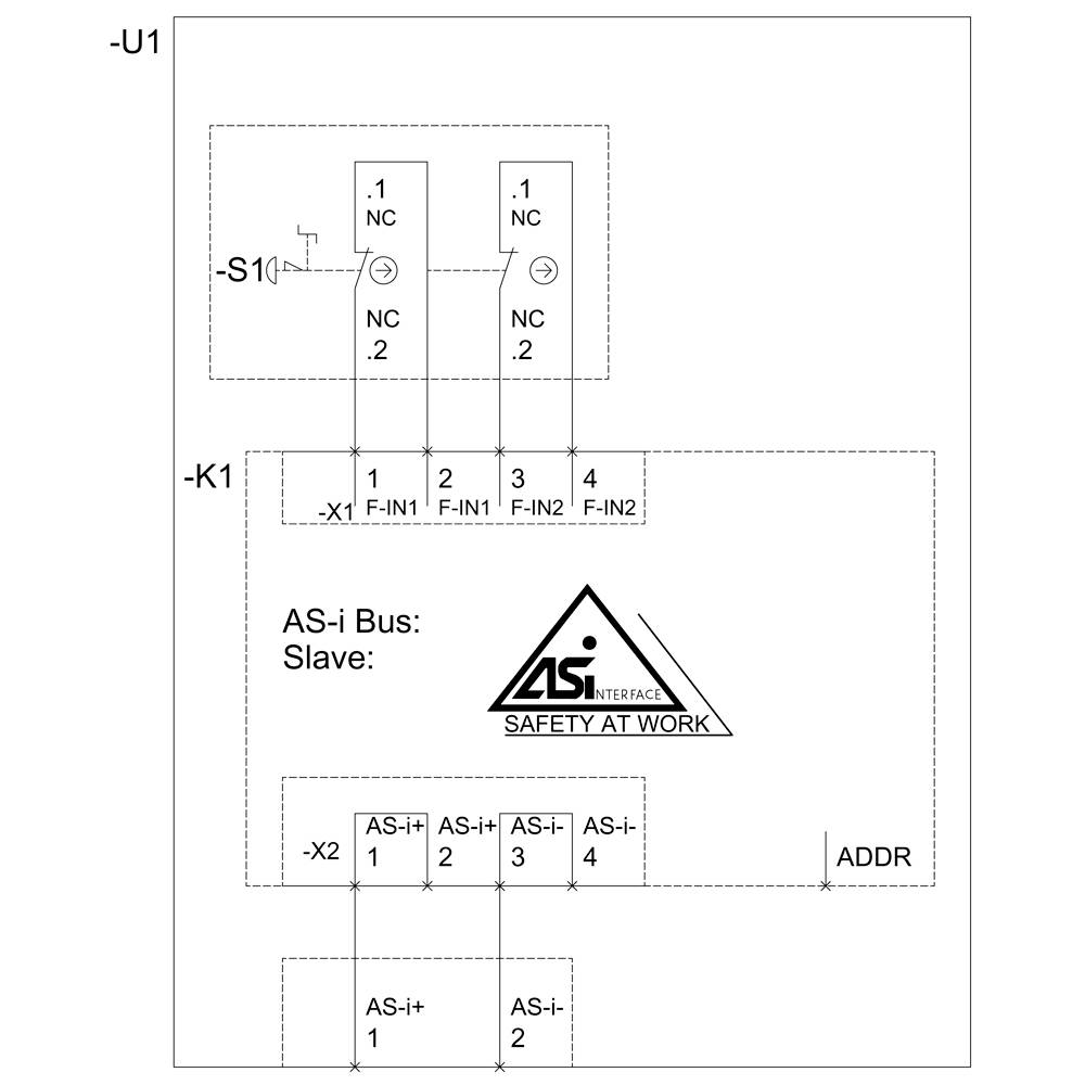 Siemens 3SU18010NB104HB2 3SU1801-0NB10-4HB2 Gehäuse IP66, IP67, IP69/IP69K 1St.