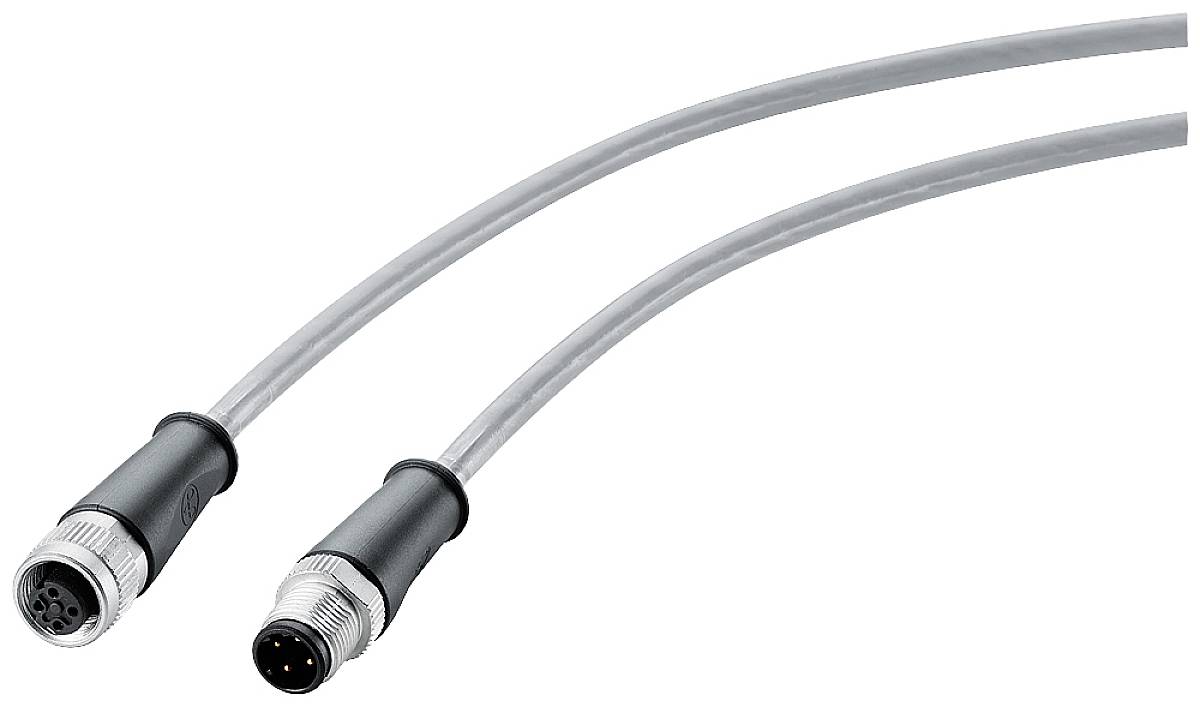 Siemens 6XV18015AH50 Strom Anschlusskabel Grau 5.00m