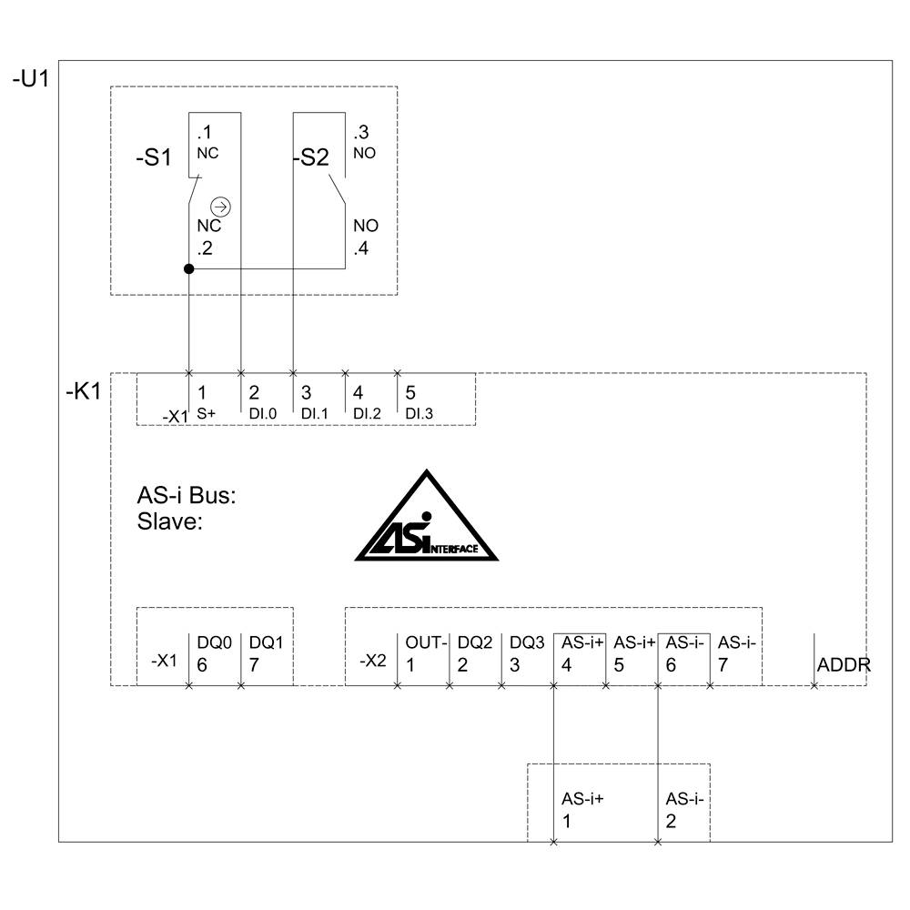 Siemens 3SU18020AB104HB1 3SU1802-0AB10-4HB1 Gehäuse IP66, IP67, IP69/IP69K 1St.