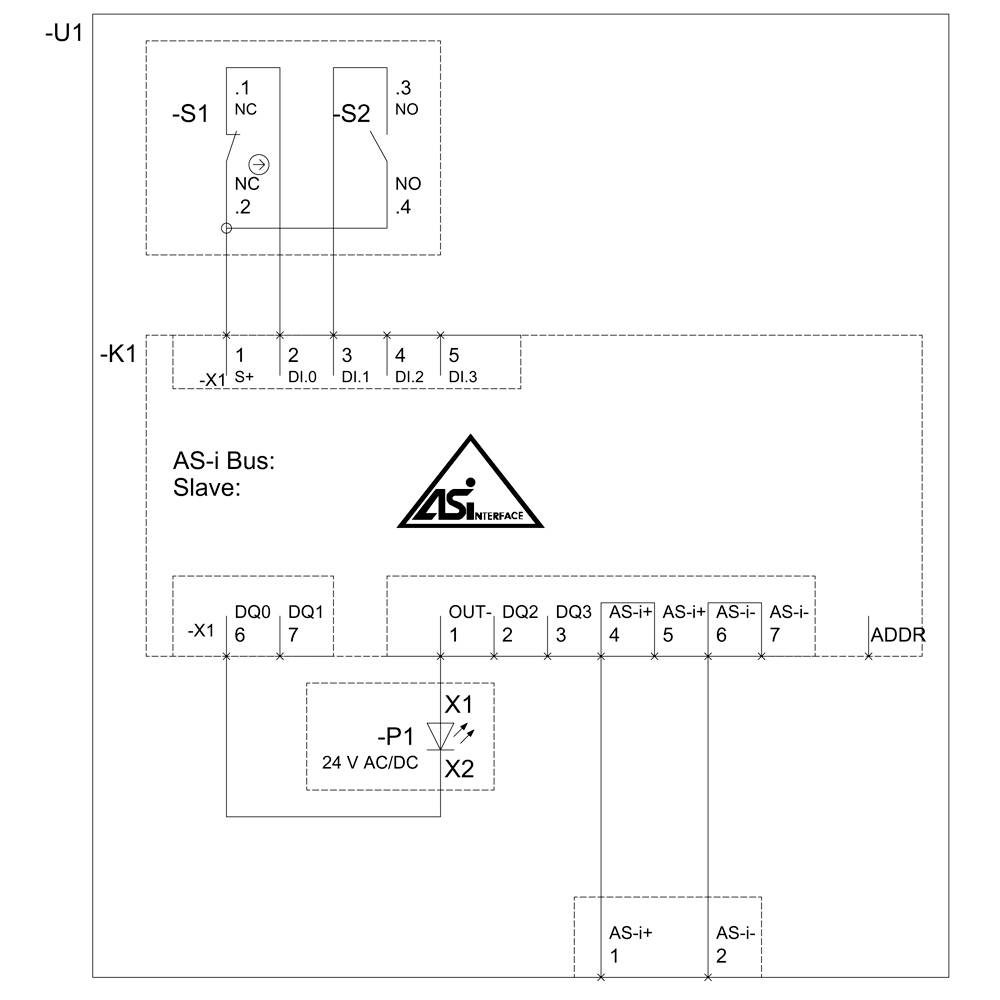 Siemens 3SU18030AB104HB1 3SU1803-0AB10-4HB1 Gehäuse IP66, IP67, IP69/IP69K 1St.