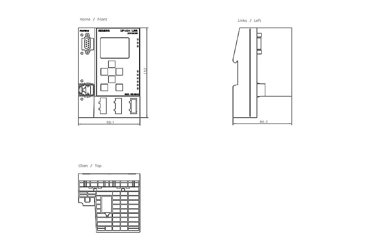 Siemens 6GK1415-2BA10 SPS-Erweiterungsmodul