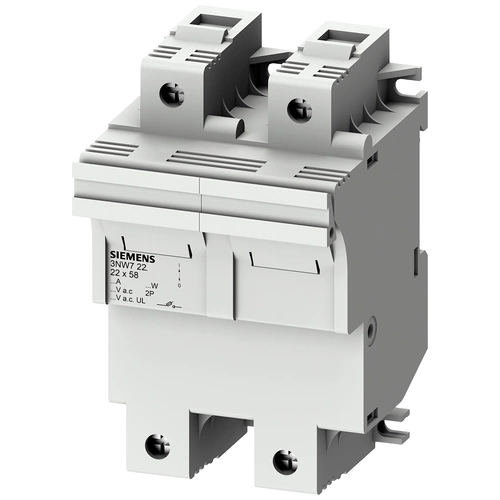 Siemens 3NW7221 3NW7221 Zylindersicherungshalter 100A 690 V/AC 1St. Siemens 3NW7221 3NW7221 Zylindersicherungshalter 100A 690 V/AC 1St.