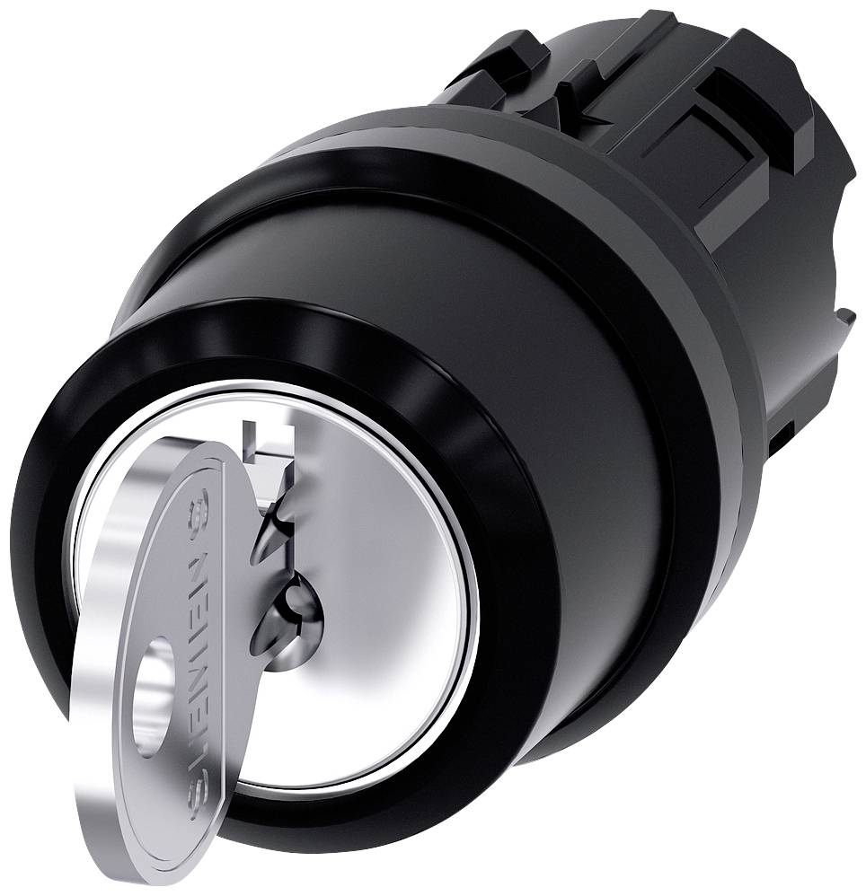 Siemens 3SU10004CL110AA0 3SU1000-4CL11-0AA0 Schlüsselschalter 2 x 45° IP66, IP67, IP69/IP69K 1St.