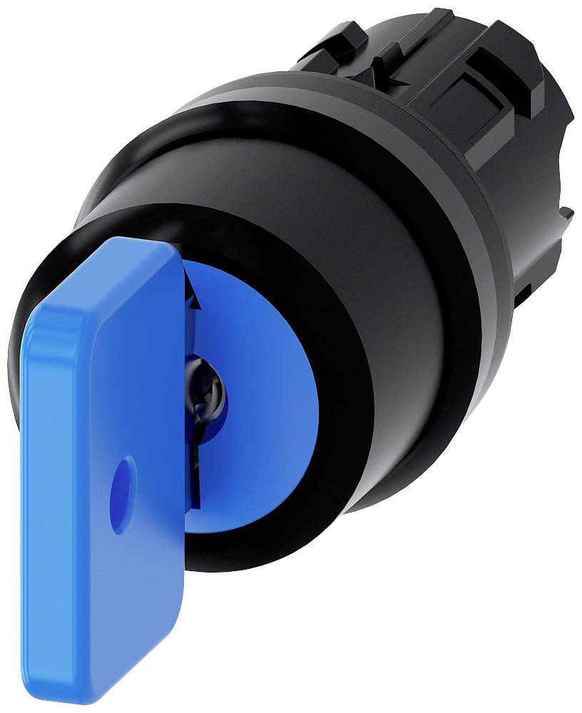 Siemens 3SU10004GN010AA0 3SU1000-4GN01-0AA0 Schlüsselschalter 2 x 45° IP66, IP67, IP69/IP69K 1St.