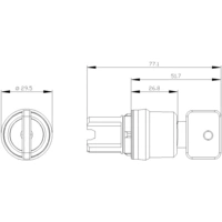 Siemens 3SU10004HN210AA0 3SU1000-4HN21-0AA0 Schlüsselschalter 2 x 45° IP66, IP67, IP69/IP69K 1St. Siemens 3SU10004HN210AA0 3SU1000-4HN21-0AA0 Schlüsselschalter 2 x 45° IP66, IP67, IP69/IP69K 1St.