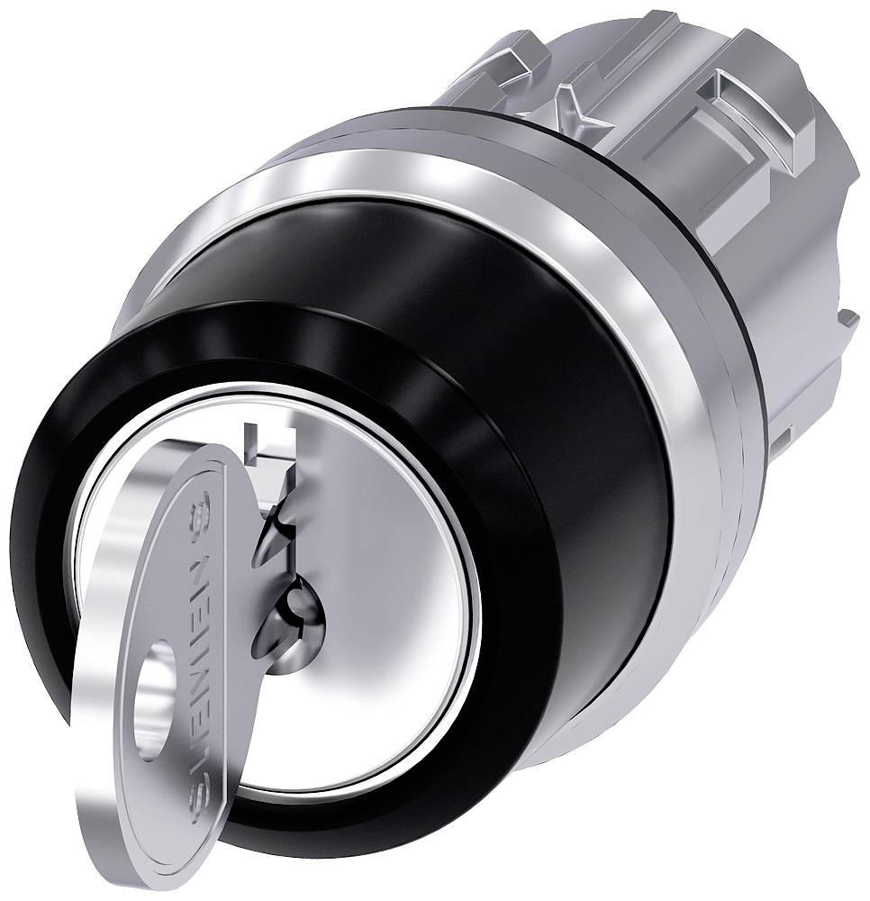Siemens 3SU10504CL010AA0 3SU1050-4CL01-0AA0 Schlüsselschalter 2 x 45° IP66, IP67, IP69/IP69K 1St.