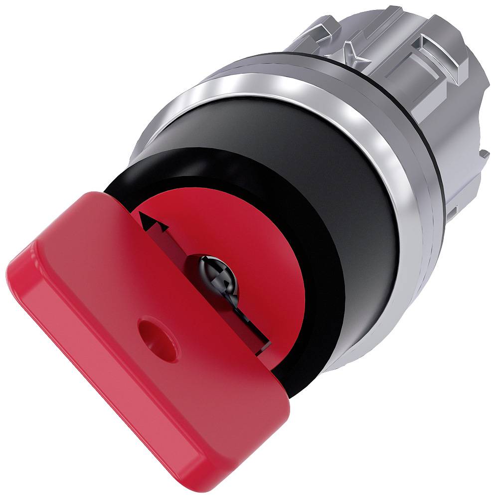 Siemens 3SU10504FF210AA0 3SU1050-4FF21-0AA0 Schlüsselschalter 1 x 90° IP66, IP67, IP69/IP69K 1St.