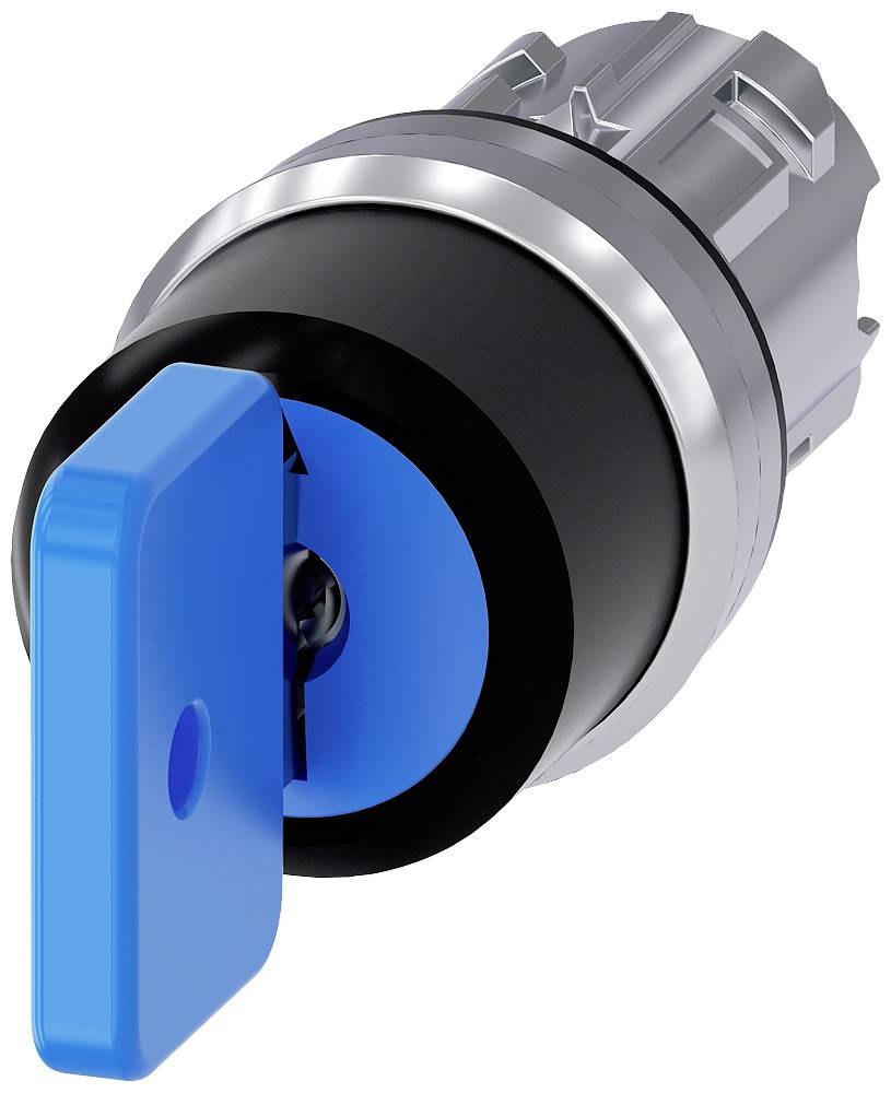 Siemens 3SU10504GL010AA0 3SU1050-4GL01-0AA0 Schlüsselschalter 2 x 45° IP66, IP67, IP69/IP69K 1St.