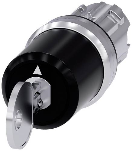 Siemens 3SU10505BM010AA0 3SU1050-5BM01-0AA0 Schlüsselschalter 2 x 45 ° IP66, IP67, IP69/IP69K 1 St.
