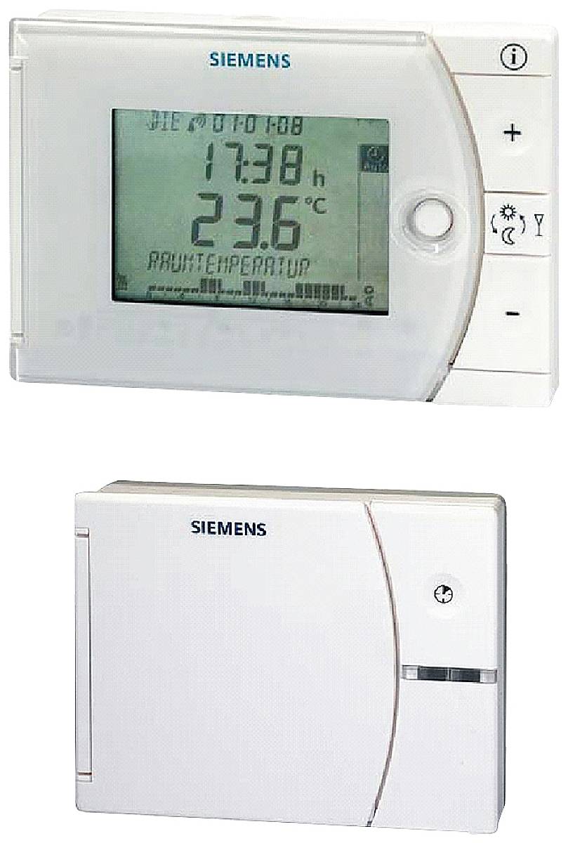 Siemens BPZ:REV24RF/SET BPZ:REV24RF/SET Raumthermostat Wand, Rohr 1St.