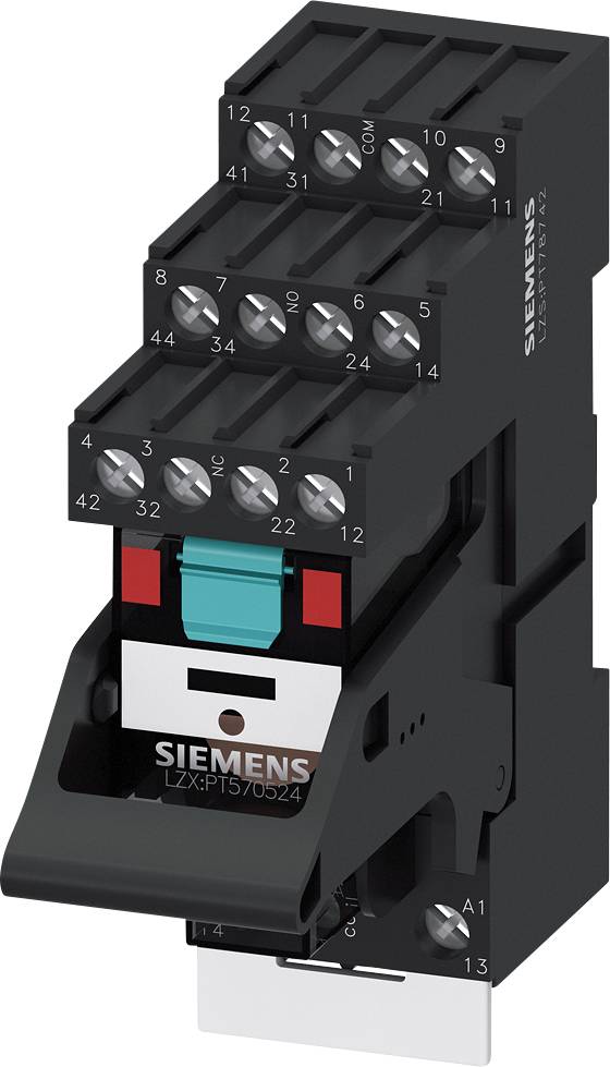 Siemens LZS:PT5B5R24 Steckrelais 4 Wechsler 5 St.