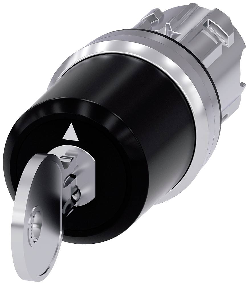 Siemens 3SU10505PL110AA0 3SU1050-5PL11-0AA0 Schlüsselschalter 2 x 45° IP66, IP67, IP69/IP69K 1St.