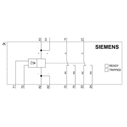 Siemens Thermistor-Motorschutzrelais 2 Wechsler 1 St. 3RN2010-1BA30 Siemens Thermistor-Motorschutzrelais 2 Wechsler 1 St. 3RN2010-1BA30