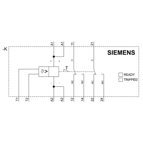 Siemens Thermistor-Motorschutzrelais 2 Wechsler 1 St. 3RN2011-1BW30 Siemens Thermistor-Motorschutzrelais 2 Wechsler 1 St. 3RN2011-1BW30