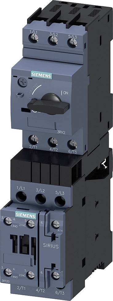 Siemens 3RA2120-4BA27-0BB4 3RA21204BA270BB4 Verbraucherabzweig Motorleistung bei 400V 7.5kW 690V Nennstrom 15.5A
