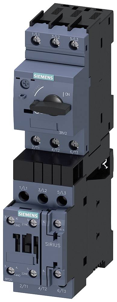 Siemens 3RA2120-4DA27-0BB4 3RA21204DA270BB4 Verbraucherabzweig Motorleistung bei 400V 11kW 690V Nennstrom 22A
