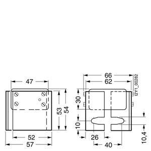 Siemens 3NE41175 Sicherungseinsatz 50A 1000V 2St.