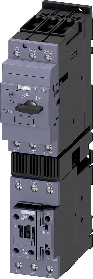 Siemens 3RA2130-4VA36-0AP0 3RA21304VA360AP0 Verbraucherabzweig Motorleistung bei 400V 22kW 690V Nennstrom 41A