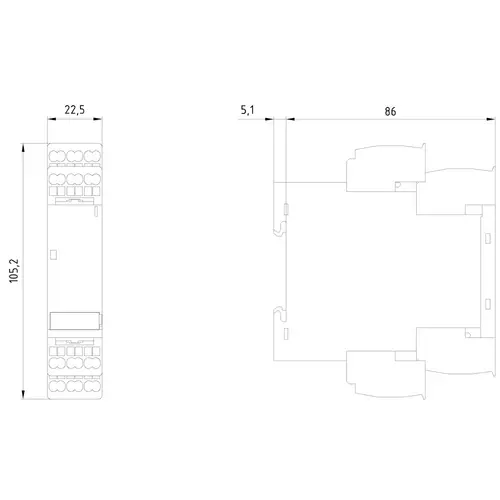 Siemens 3RS1800-1HP01 Koppelrelais 3 Wechsler-16674 Siemens 3RS1800-1HP01 Koppelrelais 3 Wechsler-16674