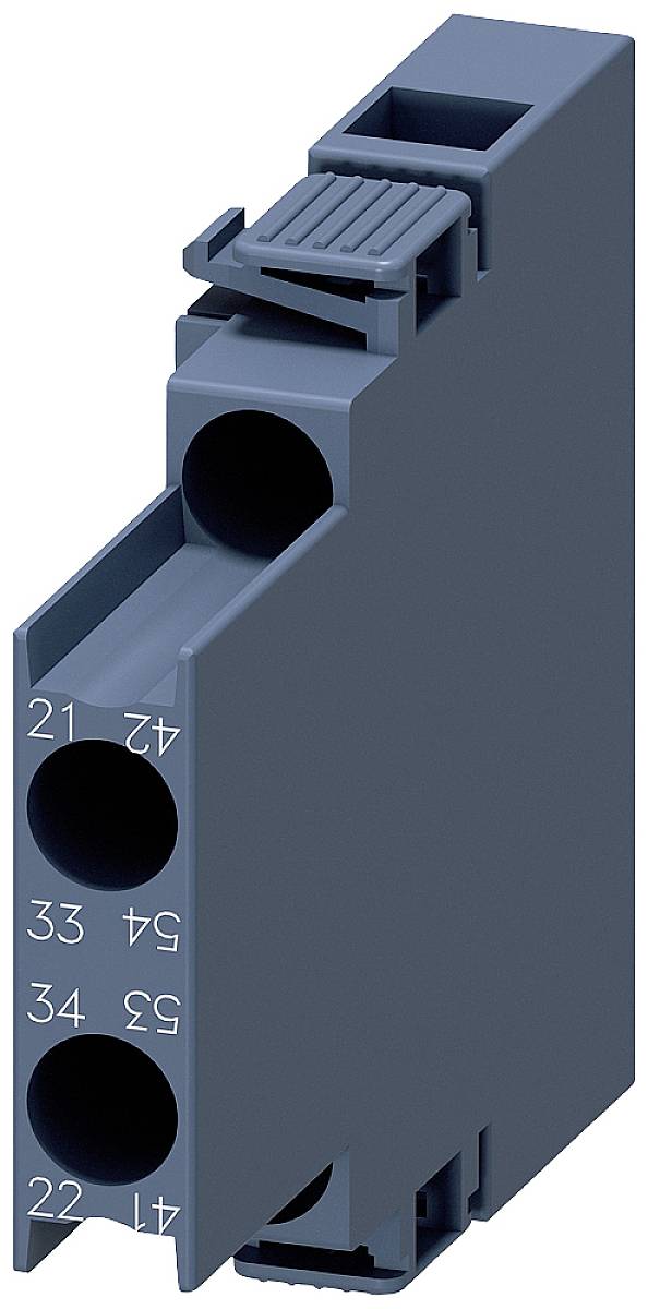 Elektronisches Bauteil mit drei großen zylindrischen Öffnungen und nummerierten Anschlüssen von 21 bis 41.