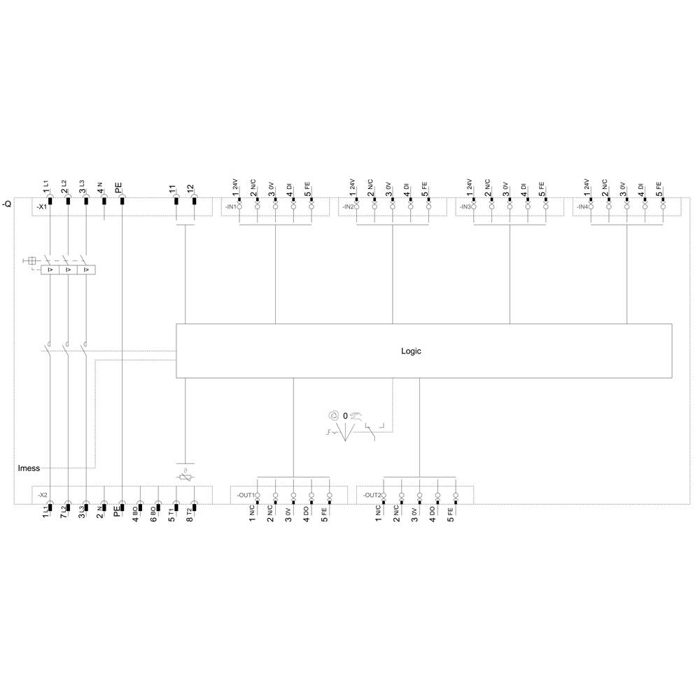 Siemens 3RK1395-6LS41-2AD0 3RK13956LS412AD0 Motorstarter Motorleistung bei 400V 5.5kW 400V Nennstrom 12A