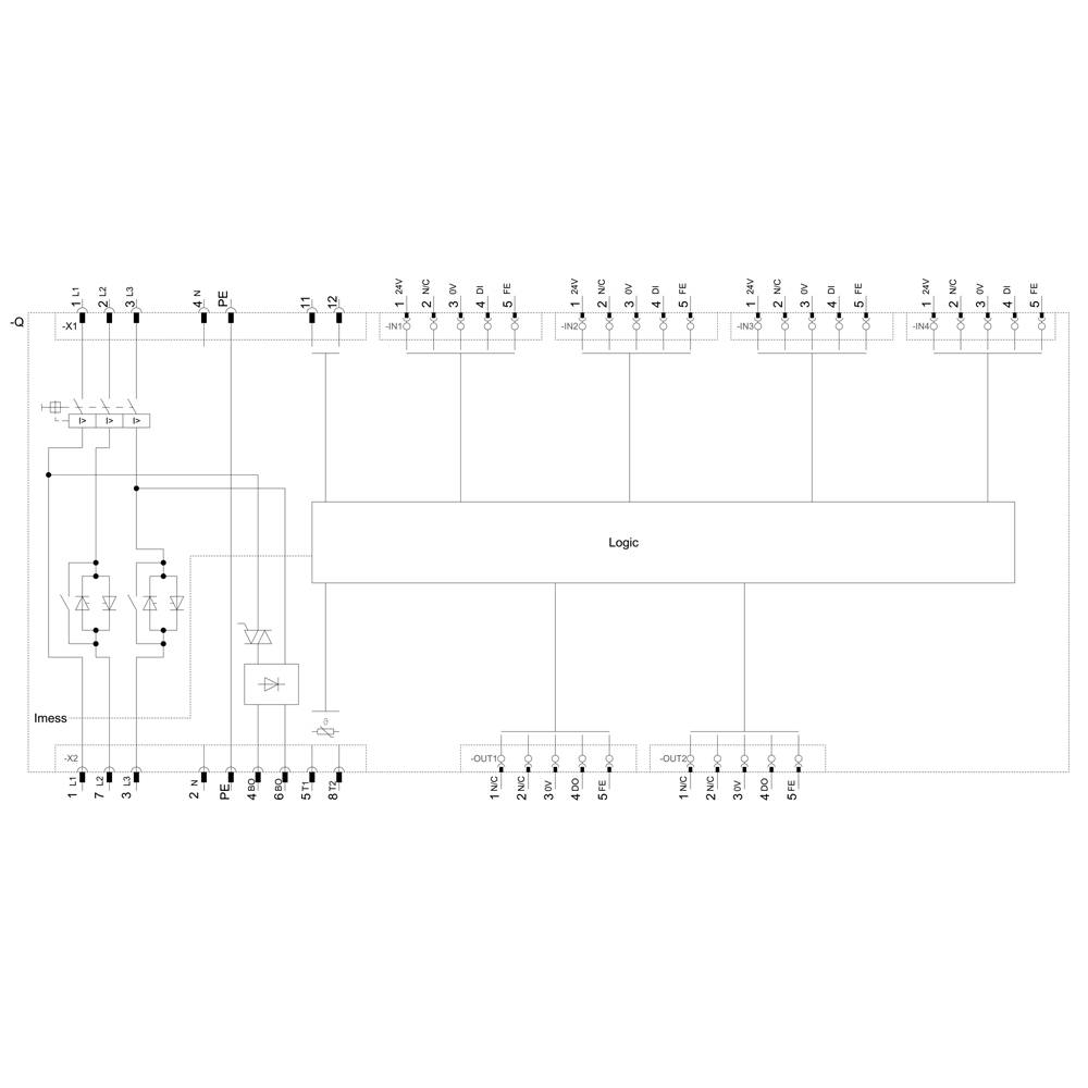 Siemens 3RK1395-6LS71-0AD5 3RK13956LS710AD5 Motorstarter Motorleistung bei 400V 5.5kW 400V Nennstrom 12A