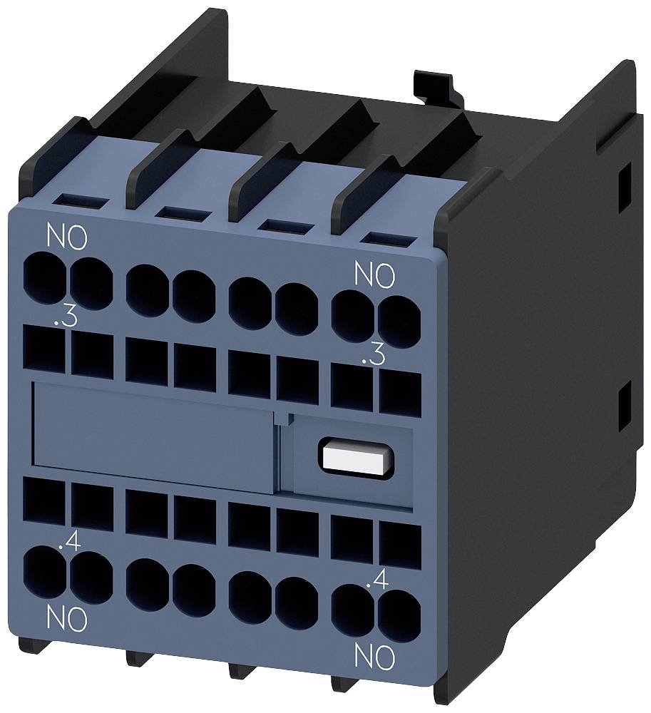 Elektrisches Schaltgerät mit mehreren Anschlussklemmen, geeignet für industrielle Anwendungen und elektrische Steuerungssysteme.