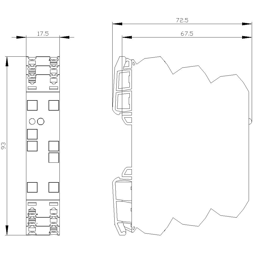 Siemens 3RS7006-2FW00 3RS70062FW00 Trennwandler 1St.