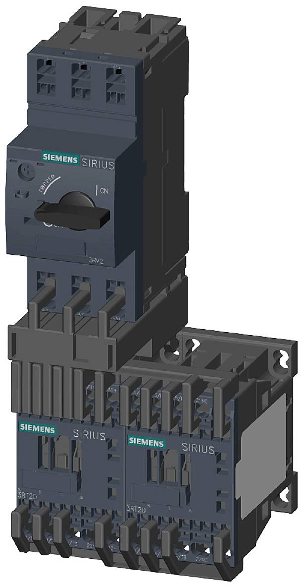 Siemens 3RA2210-1FE15-2BB4 3RA22101FE152BB4 Verbraucherabzweig Motorleistung bei 400V 1.5kW 690V Nennstrom 3.6A