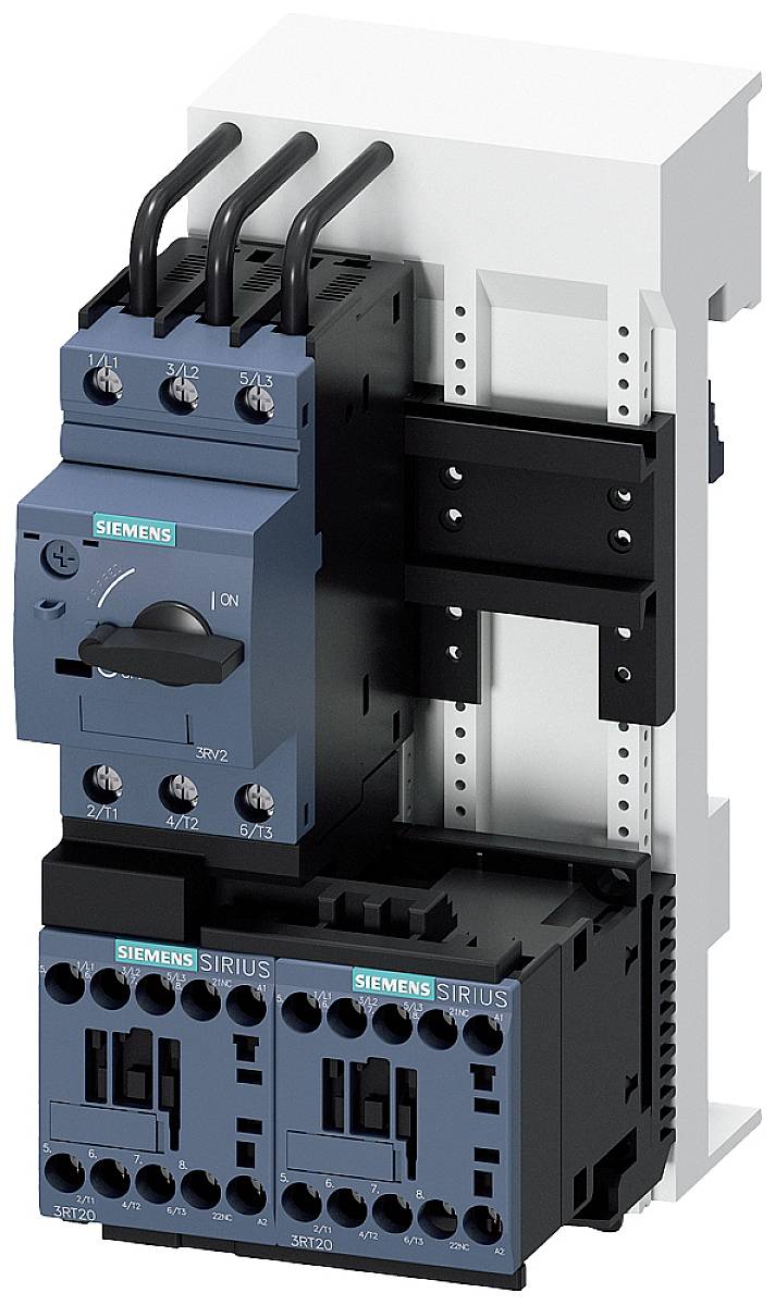 Siemens 3RA2210-1GD15-2AP0 3RA22101GD152AP0 Verbraucherabzweig Motorleistung bei 400V 2.2kW 690V Nennstrom 4.9A