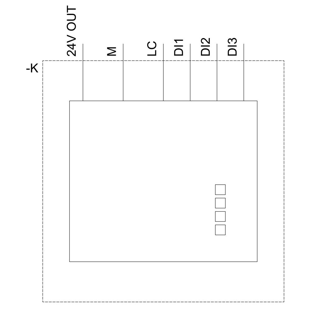Siemens 3RK1908-1AA00-0BP0 3RK19081AA000BP0 Installationsmodul 30V