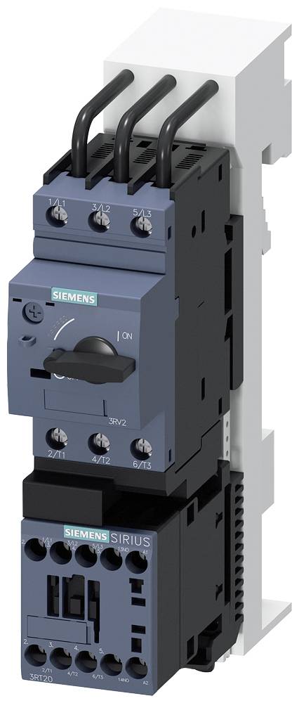 Siemens 3RA2110-0FD15-1AP0 3RA21100FD151AP0 Verbraucherabzweig Motorleistung bei 400V 0.12kW 690V Nennstrom 0.44A