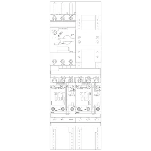 Siemens 3RA2220-1HD24-0AP0 3RA22201HD240AP0 Verbraucherabzweig Motorleistung bei 400V 3kW 690V Nennstrom 6.5A Siemens 3RA2220-1HD24-0AP0 3RA22201HD240AP0 Verbraucherabzweig Motorleistung bei 400V 3kW 690V Nennstrom 6.5A