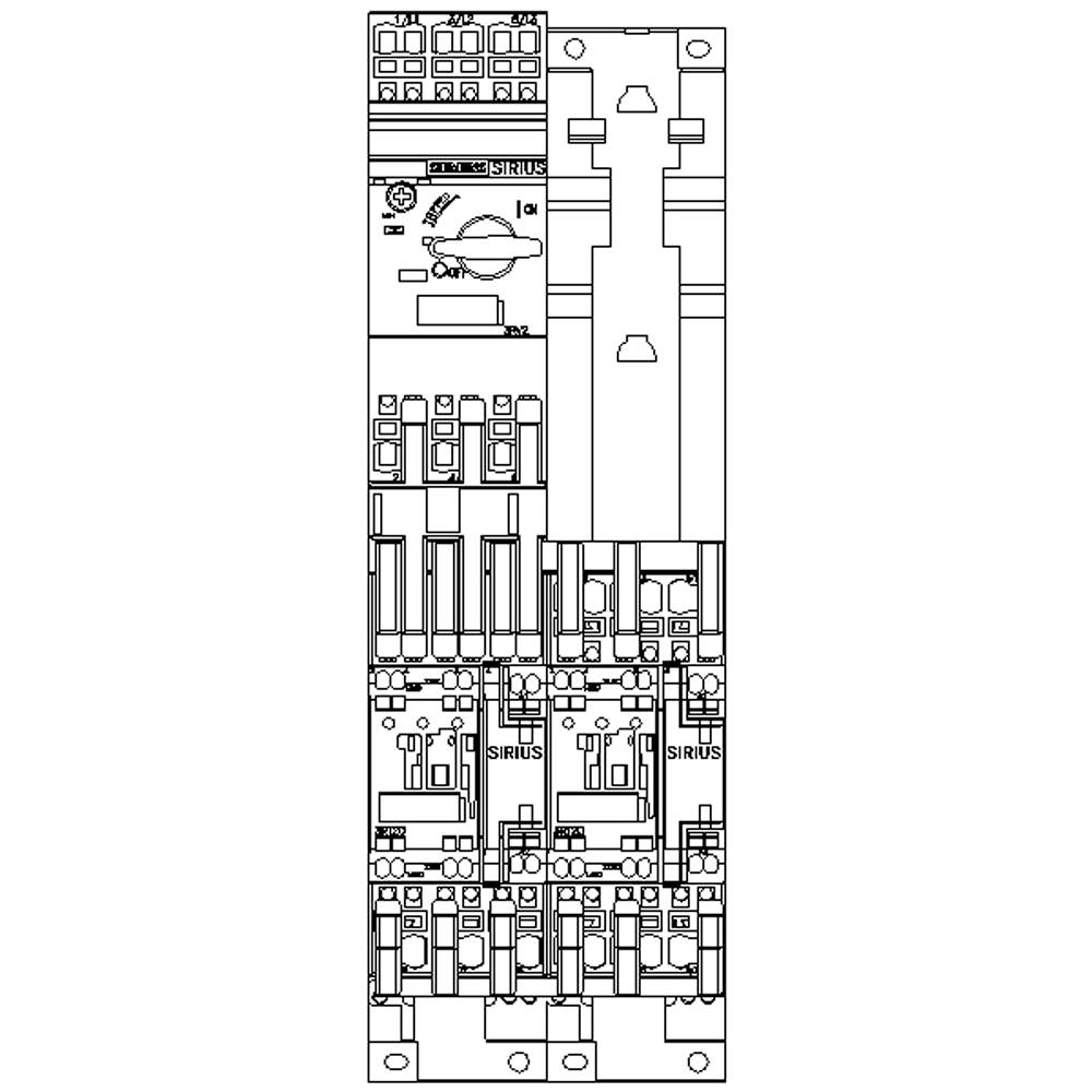Siemens 3RA2220-4CF27-0AP0 3RA22204CF270AP0 Verbraucherabzweig Motorleistung bei 400V 11kW 690V Nennstrom 22A