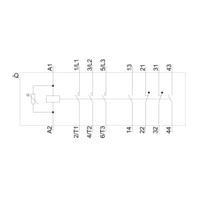 Siemens 3RT1056-2AS36 Leistungsschütz 3 Schließer 1000 V/AC 1 St. Siemens 3RT1056-2AS36 Leistungsschütz 3 Schließer 1000 V/AC 1 St.