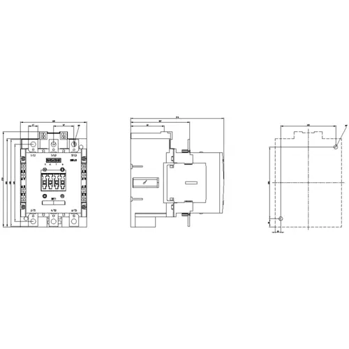 Siemens 3RT1056-2AS36 Leistungsschütz 3 Schließer 1000 V/AC 1 St. Siemens 3RT1056-2AS36 Leistungsschütz 3 Schließer 1000 V/AC 1 St.