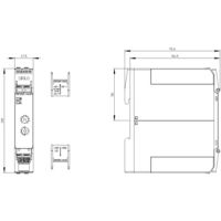 Siemens 3RP25251AW30 3RP2525-1AW30 Zeitrelais 1 St. Siemens 3RP25251AW30 3RP2525-1AW30 Zeitrelais 1 St.