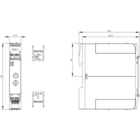Siemens 3RP25352AW30 3RP2535-2AW30 Zeitrelais 1St. Siemens 3RP25352AW30 3RP2535-2AW30 Zeitrelais 1St.