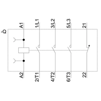 Siemens 3RT2018-2AN22 Schütz 3 Schließer 690 V/AC 1St. Siemens 3RT2018-2AN22 Schütz 3 Schließer 690 V/AC 1St.