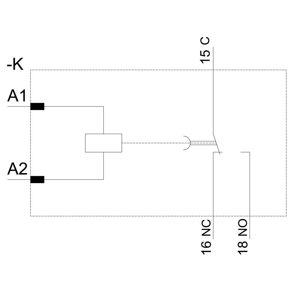 Siemens 3RA28152AW10 3RA2815-2AW10 Hilfsschalter 1St.