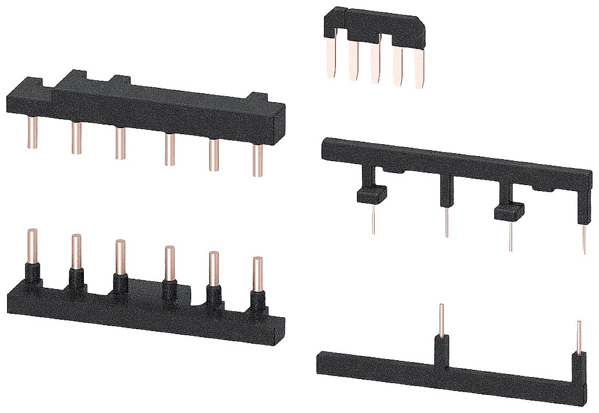 Verschiedene schwarze Stecker mit Metallpins in unterschiedlichen Formen und Größen, verwendet für elektrische Verbindungen.