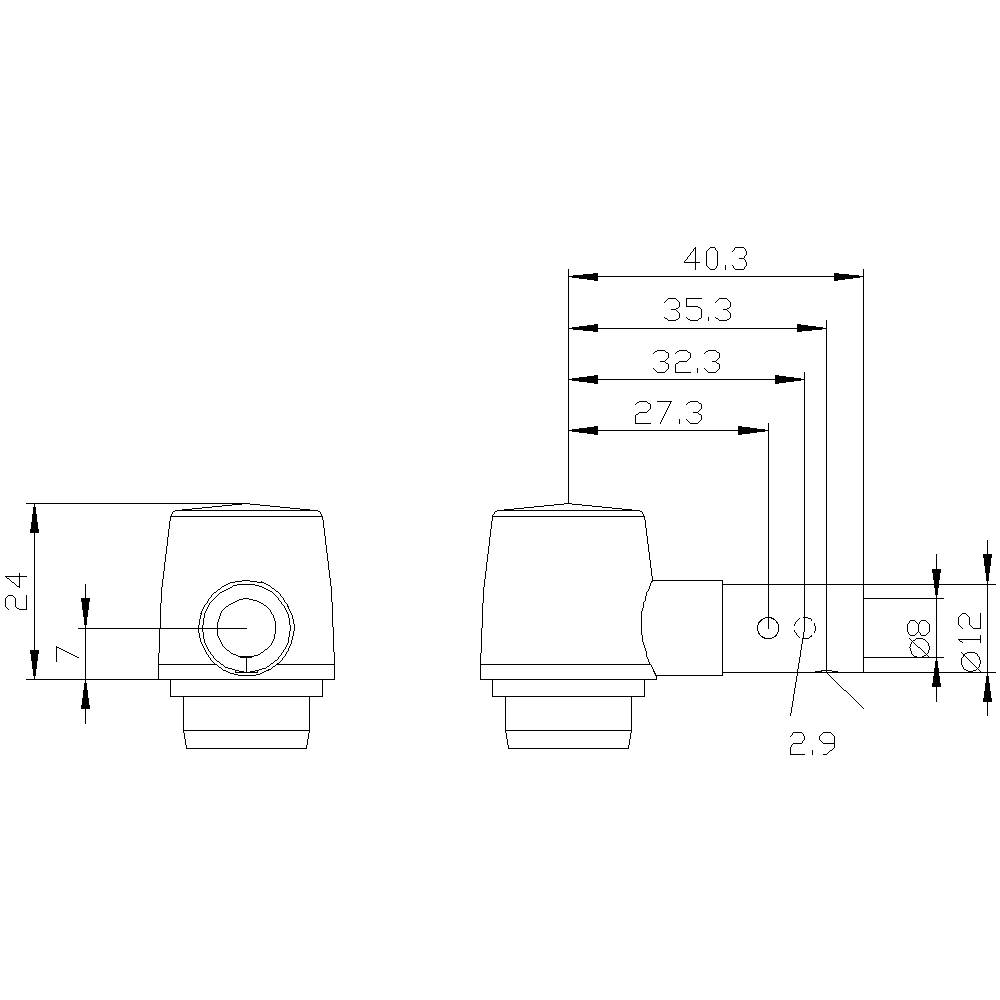 Siemens 3SE50000AU21 3SE5000-0AU21 Antriebskopf 1St.