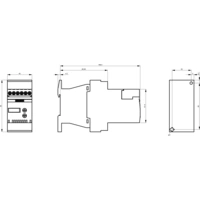 Siemens 3RW3016-1BB04 3RW30161BB04 Sanftstarter Motorleistung bei 400V 4kW 480V Nennstrom 9A Siemens 3RW3016-1BB04 3RW30161BB04 Sanftstarter Motorleistung bei 400V 4kW 480V Nennstrom 9A