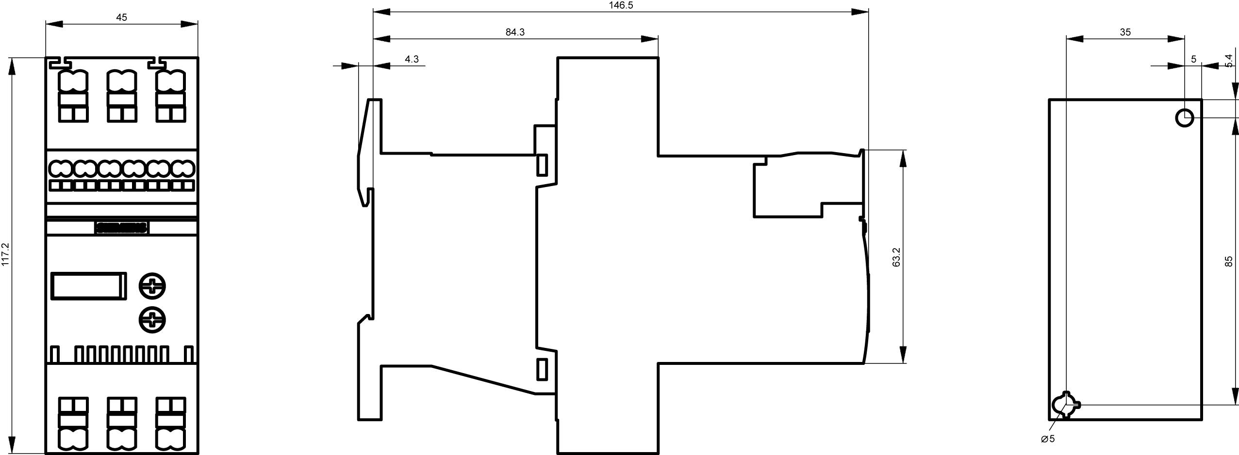 Siemens 3RW3018-2BB04 3RW30182BB04 Sanftstarter Motorleistung bei 400 V 7.5 kW 480 V Nennstrom 17.6 A