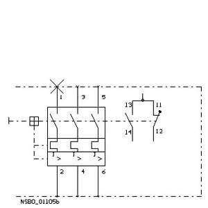 Siemens 3RV1611-1CG14 Spannungswandler 1 St. 1 Öffner, 1 Schließer, 1 Wechsler Einstellbereich (Strom): 2.5 A (max) Schaltspannung (max.): 400 V/AC