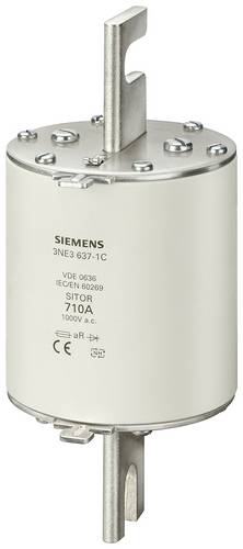 Siemens 3NE36370C Sicherungseinsatz Sicherungsgröße = 3 710 A 1000 V 3 St.