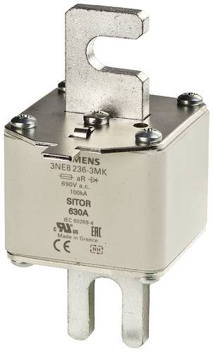 Siemens 3NE82213MK Sicherungseinsatz Sicherungsgröße = 1 100 A 690 V 3 St.