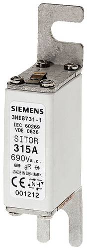 Siemens 3NE87141 Sicherungseinsatz Sicherungsgröße = 0 20 A 690 V 10 St.