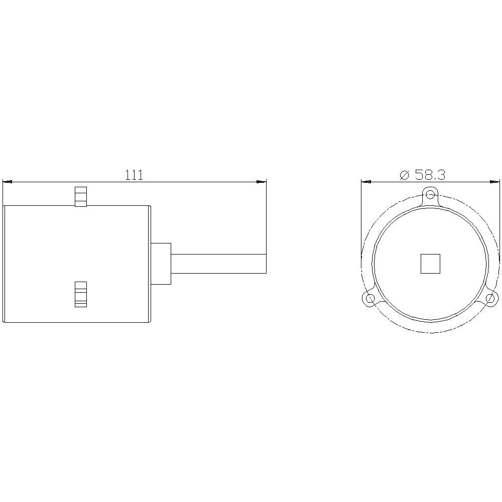 Siemens 3VA9487-0GB10 Adapter 1St.
